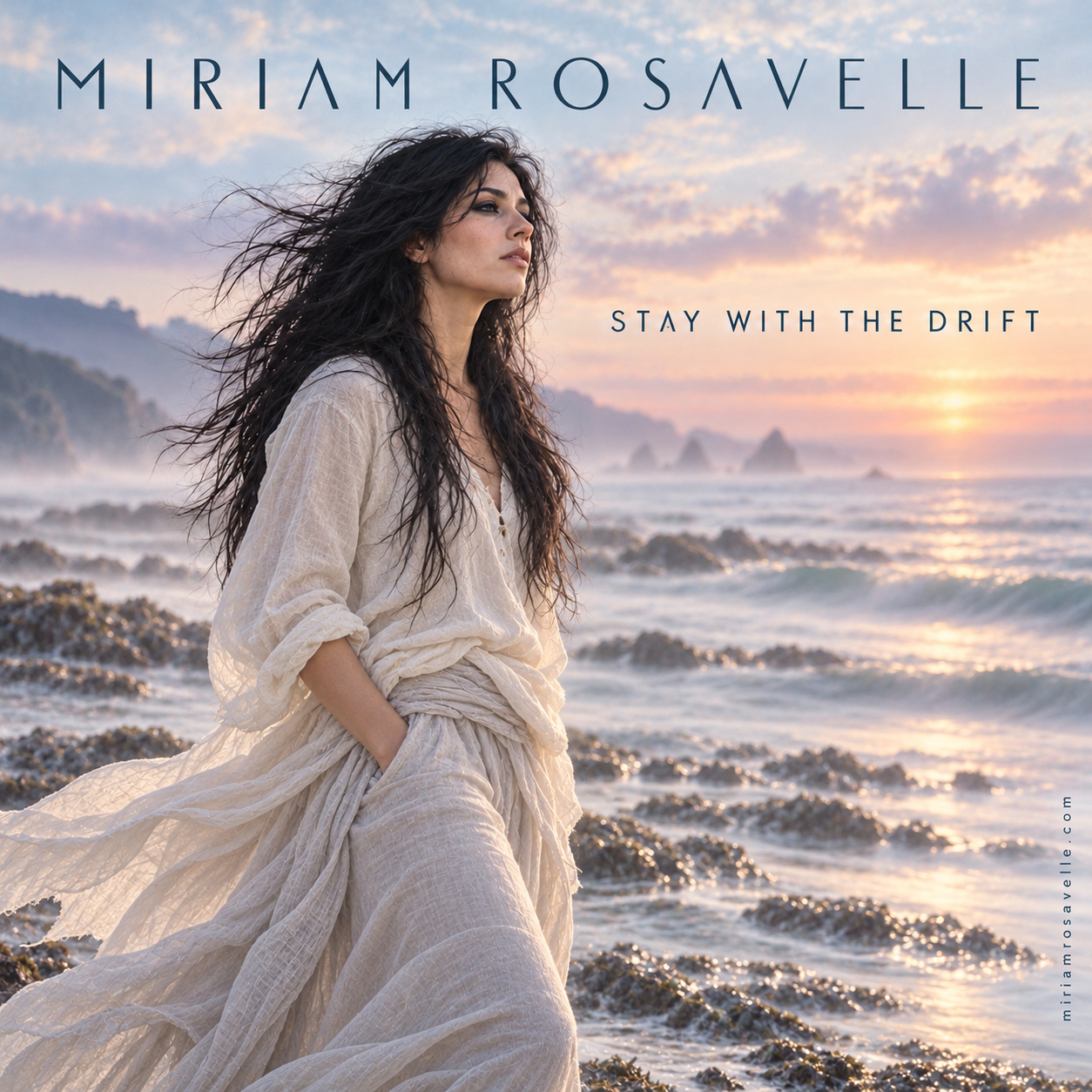 Stay with the Drift — Miriam Rosavelle cover artwork